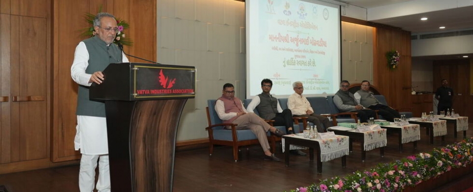 Shri Arjun Modhavadia, Hon. Minister for Forest & Environment visit to GIDC Vatva_05.08.2026